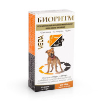 Veda Биоритм функциональный витаминно-минеральный корм для собак средних размеров- 48 шт х 0,5 г