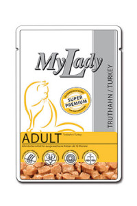 Паучи Dr. Alder's My Lady Adult для взрослых кошек с мясом индейки 85  г
