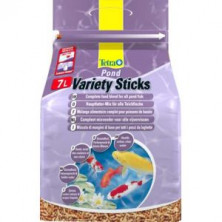 Tetra Pond Variety Sticks корм для прудовых рыб 3 вида палочек - 7 л