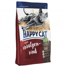 Сухой корм Happy Cat Fit&Well Adult для кошек с альпийской говядиной - 300 г