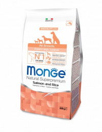 Monge Dog Speciality Puppy&Junior сухой корм для щенков всех пород с лососем и рисом 800 гр