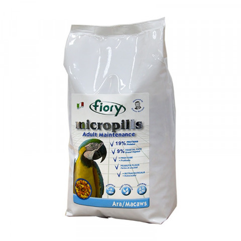 FIORY корм для попугаев Ара Micropills Ara/Macaws 1,4 кг