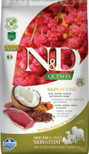 Farmina N&D Dog Grain Free quinoa skin & coat duck корм для собак здоровая кожа и шерсть с уткой и киноа 2,5 кг