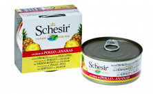 Schesir для собак с цыпленком и ананасом - 150 г