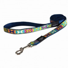 Поводок удлиненный для собак ROGZ Fancy Dress L-20мм 1,8 м (Мультиколор HLL03BW)