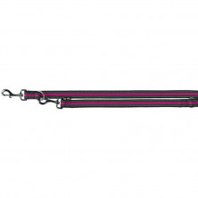 Поводок-перестежка Trixie Fusion для собак L–XL 2,00 м/25 мм черно-розовый 1 ш