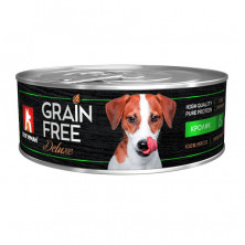 Зоогурман Grain Free Deluxe влажный корм для взрослых собак всех пород с кроликом - 100 г