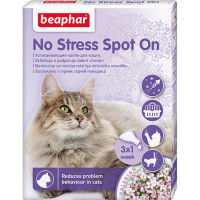 Капли Beaphar No Stress Spot On для кошек успокаивающие - 3 пипетки