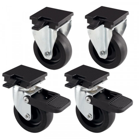 Ferplast L388B комплект колес для переносок Atlas 50 и 60 (новое крепление)