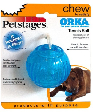 PETSTAGES игрушка для собак "ОРКА теннисный мяч"