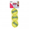 Kong игрушка для собак Air "Теннисный мяч" маленький (в упаковке 3 шт.)