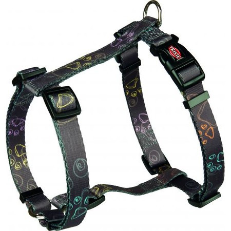 Шлейка-н Trixie Jimmy для собак XXS–XS 25–35 см/10 мм коричневая