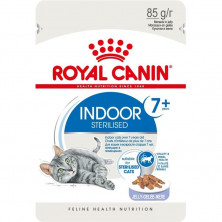 Royal Canin Indoor Sterilised 7+ влажный корм для стареющих кошек кусочки в желе - 85 г