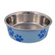 Миска Trixie для собак стальная с цветным покрытием 0,4 л/?14 см