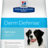 Hill's Prescription Diet Derm Defense Skin Care корм для собак диета для поддержания здоровья кожи и при аллергии с курицей 2 кг