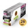 Влажный корм Purina Pro Plan Delicate для взрослых кошек с чувствительным пищеварением с ягненком в соусе - 85 г