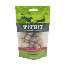 TiTBiT Драже мясное Морские камешки для собак, золотая коллекция - 110 г
