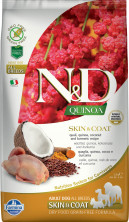 Farmina N&D Dog Grain Free quinoa skin & coat quail корм для собак здоровая кожа и шерсть с перепелом и киноа 2,5 кг