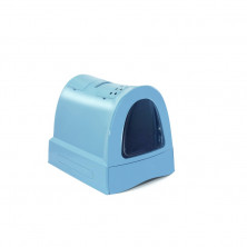 Туалет Imac Zumac для кошек закрытый пепельно-синий - 40х56х42,5 см. 1 ш