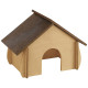 Деревянный домик Ferplast Sin 4649 для морских свинок 22х32,6х17,3 см 1 ш
