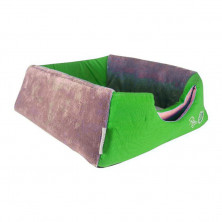 Rogz лежанка-домик для кошек, 300х410х410 мм, CUP05, зеленый
