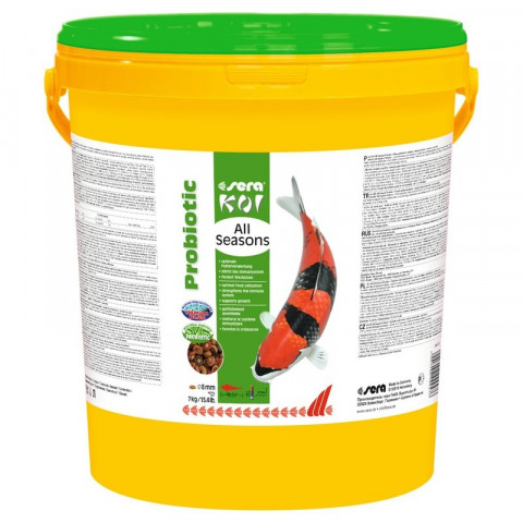 Sera Koi All Seasons Probiotic корм для прудовых рыб - 7 кг