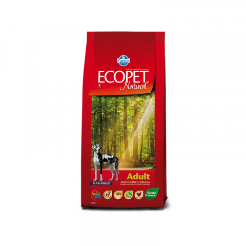Farmina Ecopet Natural Adult Maxi сухой корм для собак крупных пород с курицей - 12 кг