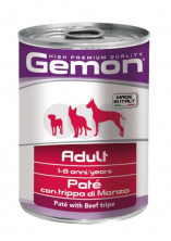 Gemon Dog консервы для собак паштет говяжий рубец - 400 г