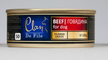 Консервы Clan De File для собак с говядиной - 100 г