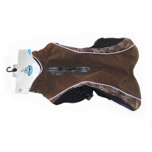 Rogz попона, длина спины собаки 40 см коричневая 1 ш