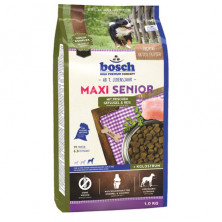 Bosch Maxi Senior для пожилых собак крупных пород с птицей и рисом - 1 кг