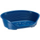 Ferplast Siesta Deluxe лежак для кошек и мелких собак, синий размер 4, 61,5x45x21,5 см
