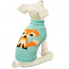 Triol свитер для собак "Лисичка", мятный XS, 20 см