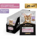 Влажный корм Purina Pro Plan Delicate для взрослых кошек с чувствительным пищеварением с индейкой в соусе - 85 г