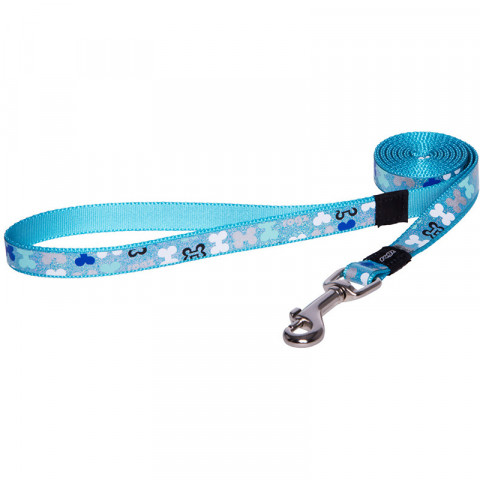 Rogz Перестежка для крупных собак 100-130-160 см HLM02BD, синяя с белым