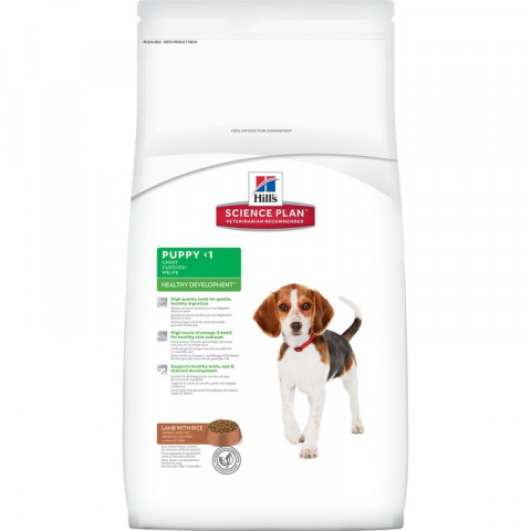 Hill's Science Plan Healthy Development сухой корм для щенков средних пород с ягненком и рисом - 12 кг