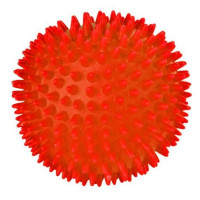 Мяч Trixie для собак игольчатый с пищалкой Ф7,5 см
