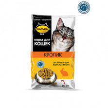 Васька сухой корм для кошек для профилактики МКБ с кроликом - 2 кг