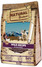 Natural Greatness Wild Recipe сухой корм для взрослых собак c кроликом, уткой, курицей и индейкой - 2 кг