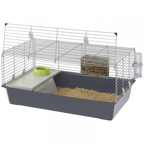 Ferplast клетка Rabbit 100 New для кроликов, цвет в ассортименте 1 ш