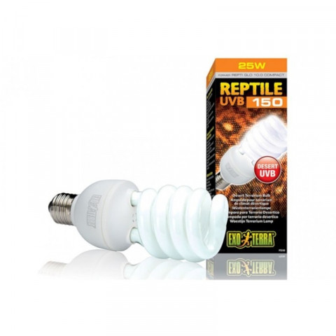 Exo Terra лампа для аквариума Reptile UVB150 former UVB10 25W (PT2189)