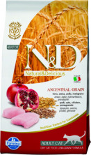 Farmina N&D Low-Grain Feline Chicken & Pomegranate Adult - 10 кг