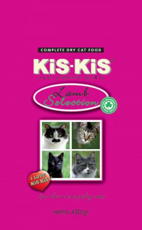 KiS-KiS Lamb selection корм для взрослых кошек с ягненком 450 гр