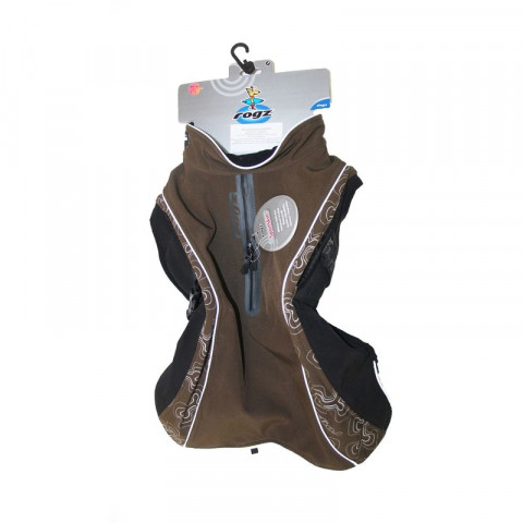 Rogz попона, длина спины собаки 36 см коричневая 1 ш