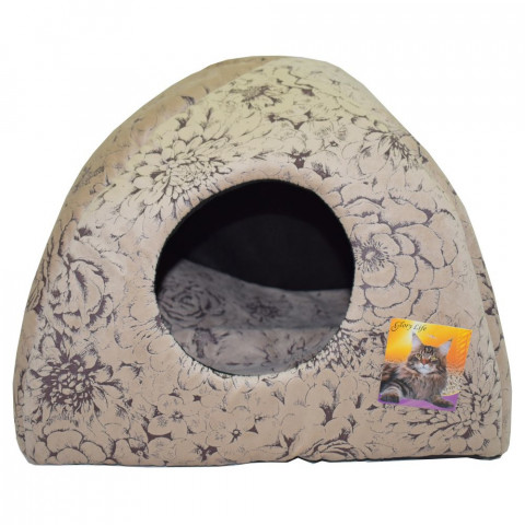 Glory Life Дом-Вигвам домик для кошек и собак, 40x40x39 см