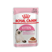 Royal Canin Kitten Instinctive влажный корм для котят с 4 до 12 месяцев кусочки в соусе - 85 г