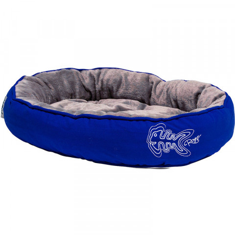 Rogz лежанка для кошек, 80х350х480 мм, CUPS01, синий
