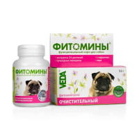 Veda Фитомины функциональный корм для собак с очистительным фитокомплексом- 50 г