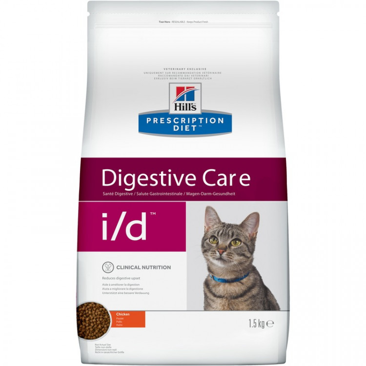 Hill's Prescription Diet (1.5 кг) I/D Feline Gastrointestinal Health dry