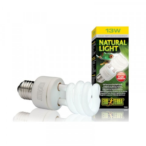 Exo Terra лампа для аквариума Reptile Natural Light former UVB2 13W (PT2190)